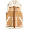 COACH FW23 Vest Women's Ivory White CL686-NA-IY