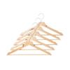 MUJI Wooden Hangers with Set of 5 Knots, MA26JJ3S,