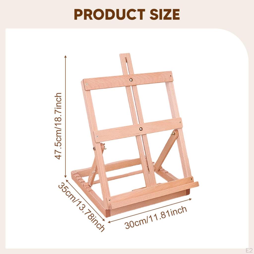 Tischstaffelei Verstellbarer Winkel Leichtgewichtige Skizzenplatte Malen für Maler Künstler