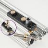 Aluminum Alloy Single Hole Punch Tool Woodworking Drilling Locator Suitable For Architects & Home Renovation Enthusiasts