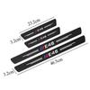Carbon Fiber Door Sill Scuff Plate Protector Sticker for BMW E60 E90 F30 F10 G30