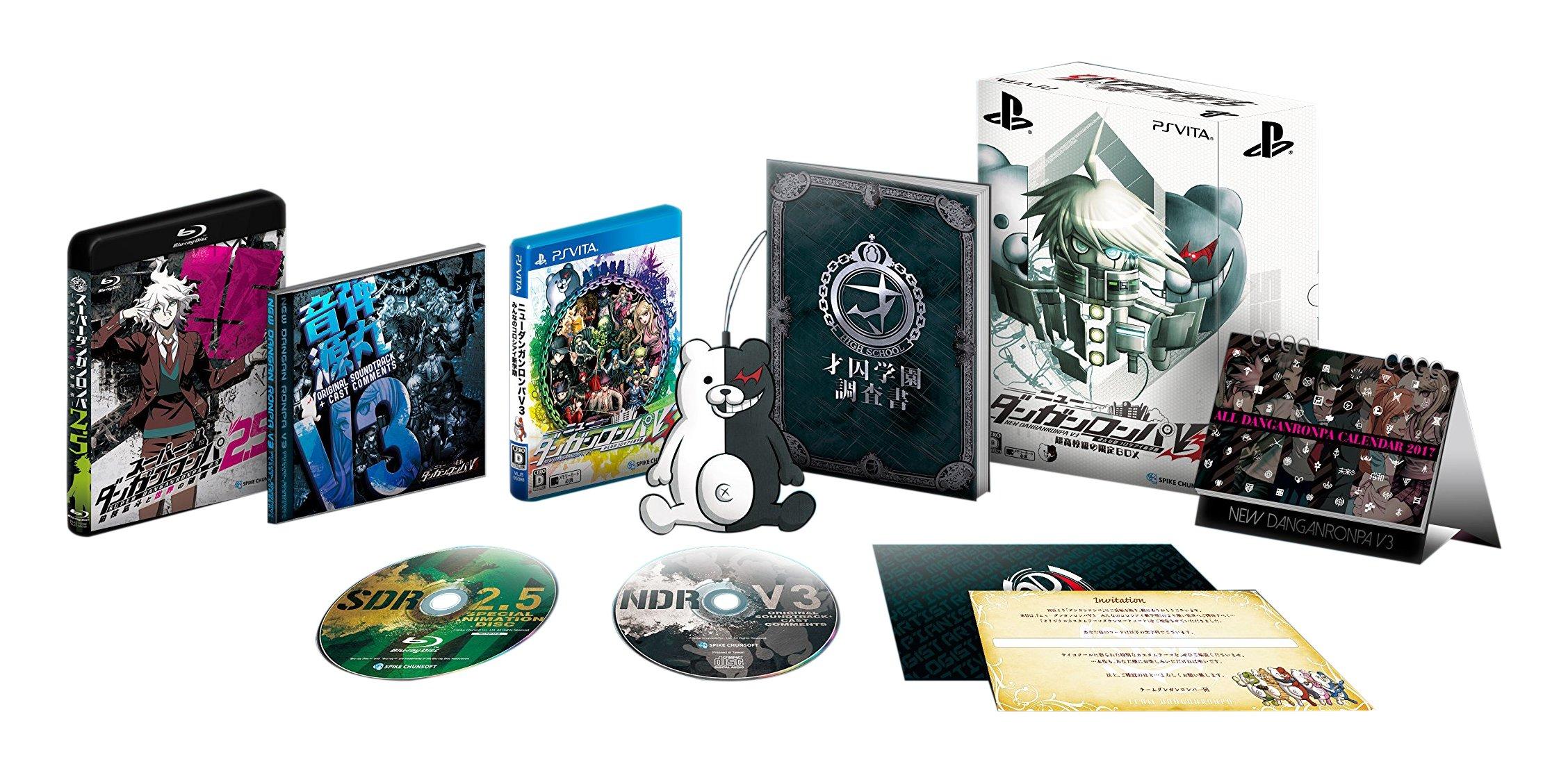 

New Danganronpa V3 Colossiai New Semester Super High School Level Limited BOX PS Vita Everyone s -