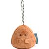 Ippinsha Gyutto Onigiri-san Grilled Onigiri-san Mascot Plush Toy Mini with Chain Gift 47035