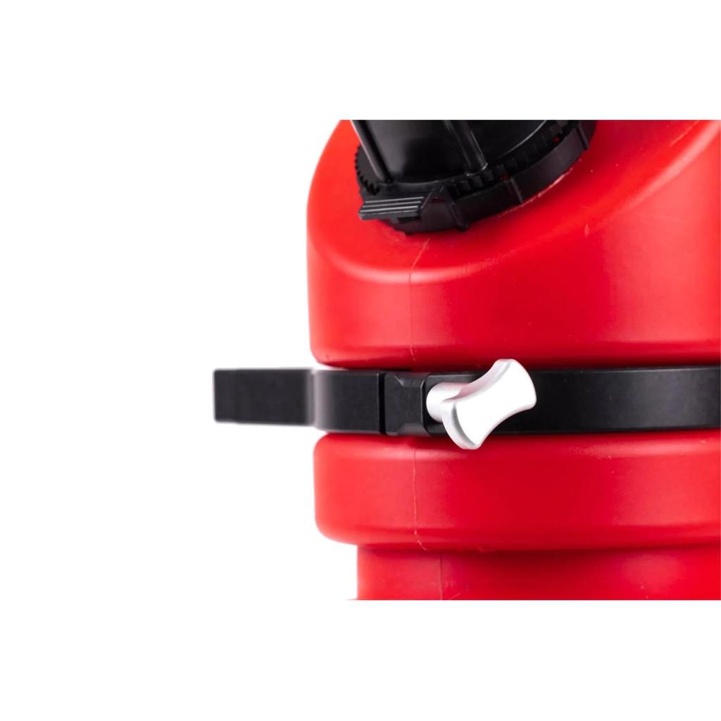 Rotopax Roll-Pax 1.5 Gallon (5.678L) Red 1.75-inch Poly Tank Water Jug for Camping, RP-1.5G-1.75IN with Mounting Kit