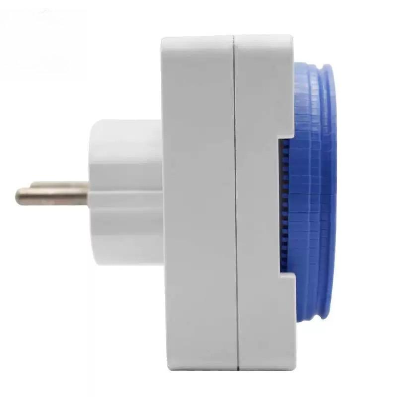 EU/US 24 Hours Timer Switch Timer Plug in Mechanical Grounded Programmable Smart Countdown Loop Switch Socket Auto Power off