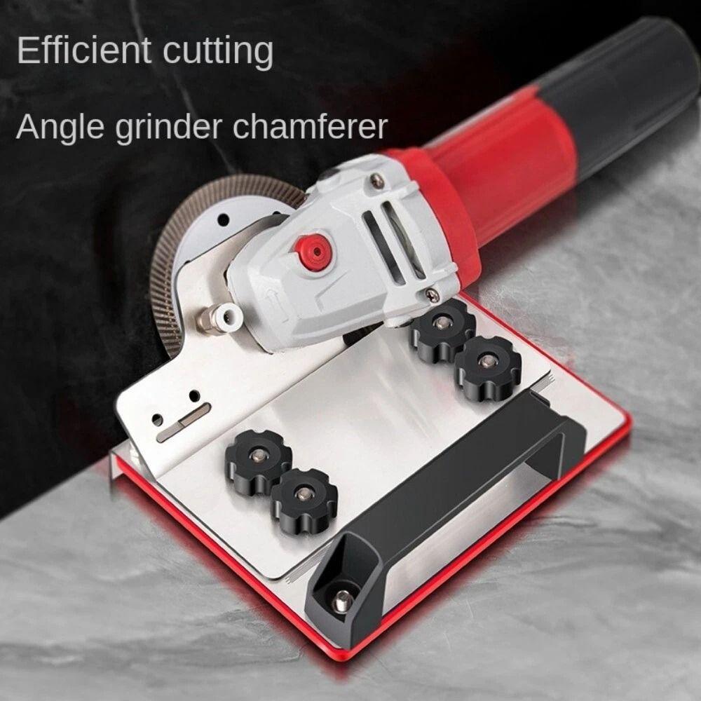 Durable 45 Degree Angle Grinder Stand Bevel Chamfer Corner Cutting Tile Chamfering Tool Grinder Holder