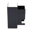 Hair Straightener Holder Wall Mount Carbon Steel Hair Tool Storage Organizer with Adhesive for Curling Iron Bathroom