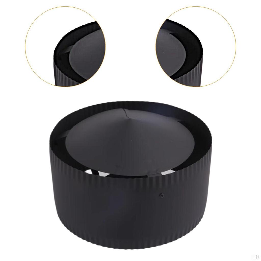 Chimney Cap Cover Easy to Install Protective Windproof Rainproof Snow Dust Protection Roof