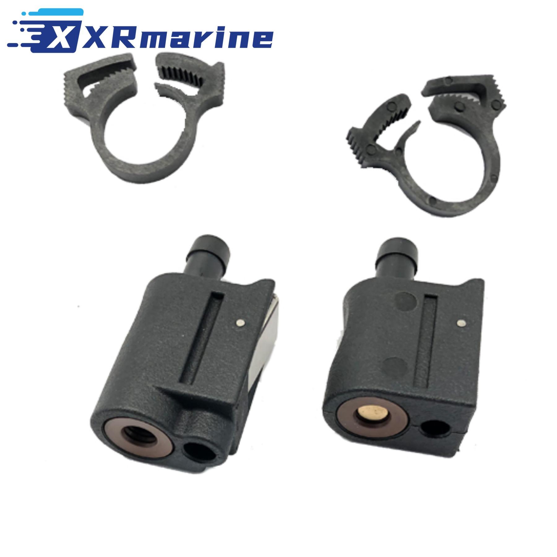 

5/16 8mm 22-13563Q3 Fuel Line Connector assembly for Mercury Mariner 4HP-40HP Outboard Motor 22-13563Q7 22-13563Q3