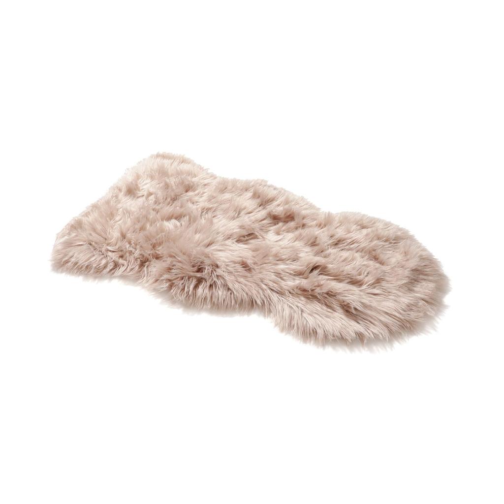 Francfranc Fermo Rug, Small, 90cm X 50cm, Greige, Compatible with Floor Heating, Hot Carpets, and Kotatsu Tables