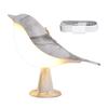 LED Night Light Bird Table Lamp 3 Light Modes Brightness Adjustment Flicker Free Rechargeable LED Bedside Lamp Table Decor