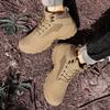 Men  Boots Hiking Shoes Plus Size Boot Motorcycle Climbing Shoes Training Waterproof Outdoor Ankle Casual 2025