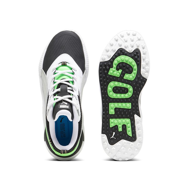Puma GS-X Efekt Mid Golf Shoes Men Golf Shoes Black Green 37920704