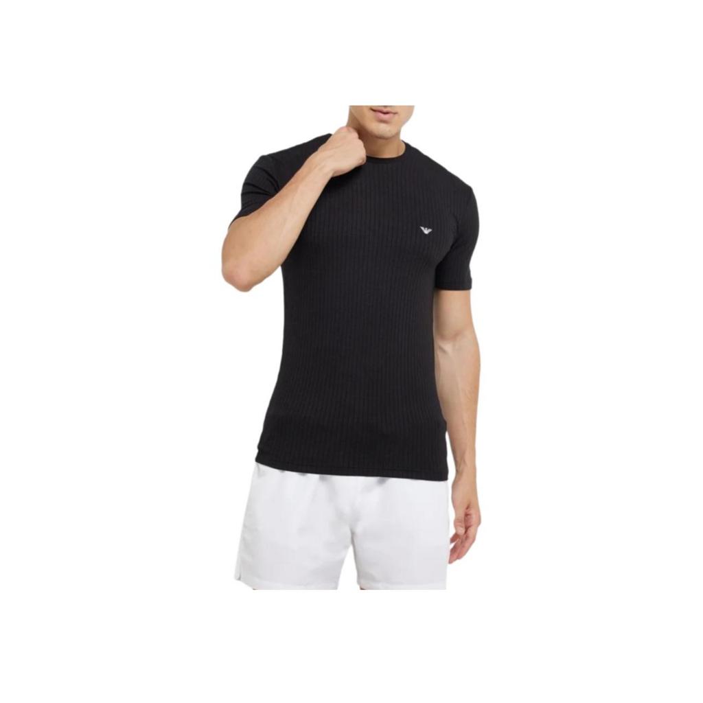 Emporio Armani Solid Color Cotton Crew Neck Short Sleeve T-Shirt Men Tops EM000379-AF12034-UC001