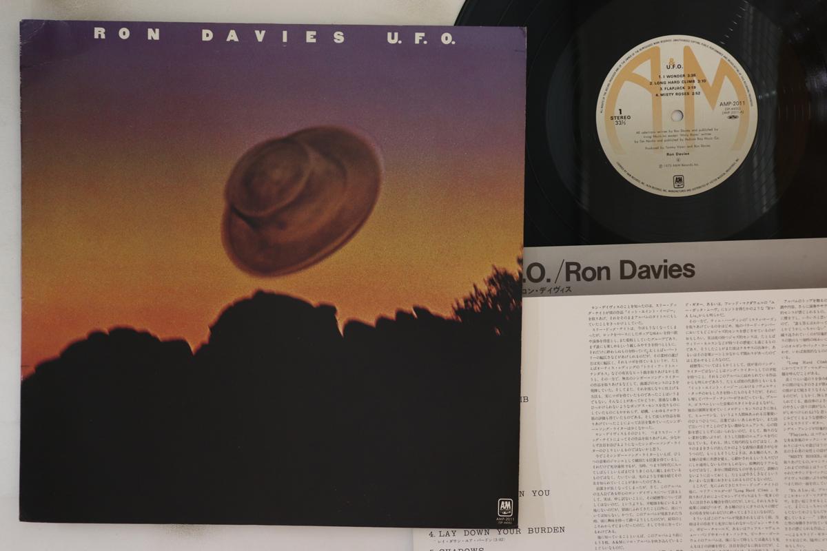 

LP Record RON DAVIES - U.f.o. AMP2011 A&M 1973 Japan Rock Used
