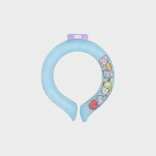 

Мини-синий шейный ремешок Line Friends BT21 Ice Cool (S)