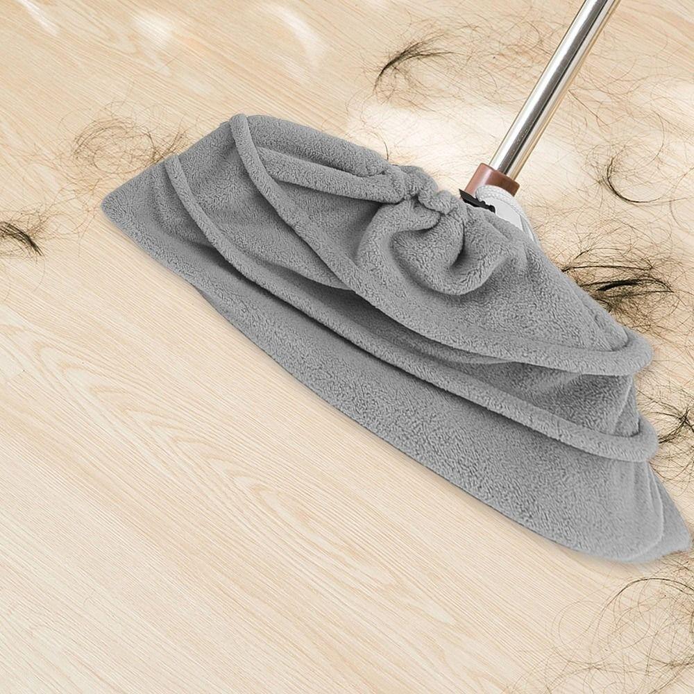 Reusable Floor Mop Covers Drawstring Floor Cleaning Towel Broom Cover  Cleaning Accessories
