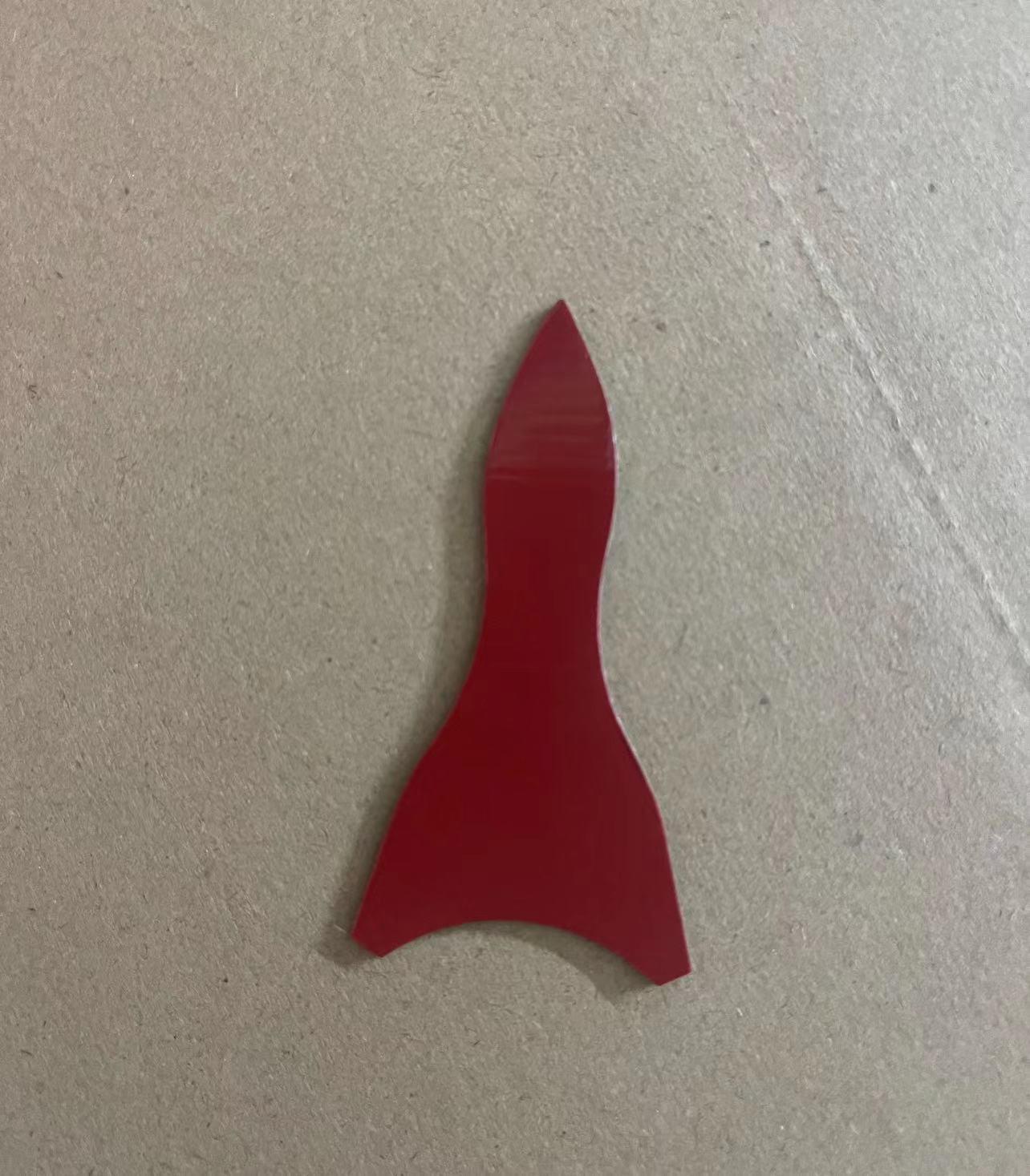 Universal Black Shark Fin Car Roof Wing - Carbon Fiber Modification Part
