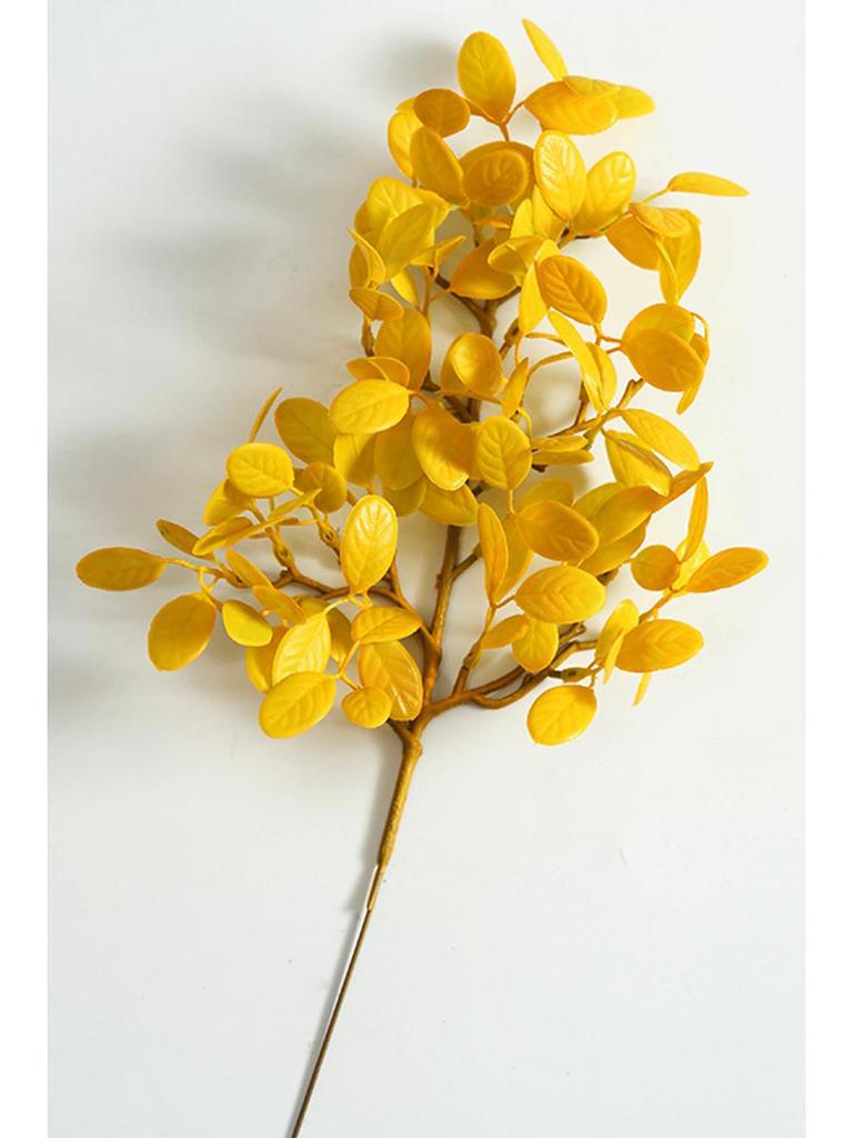 Ramură Artificială de Pin cu Frunze de Arțar și Accente de Chiparos