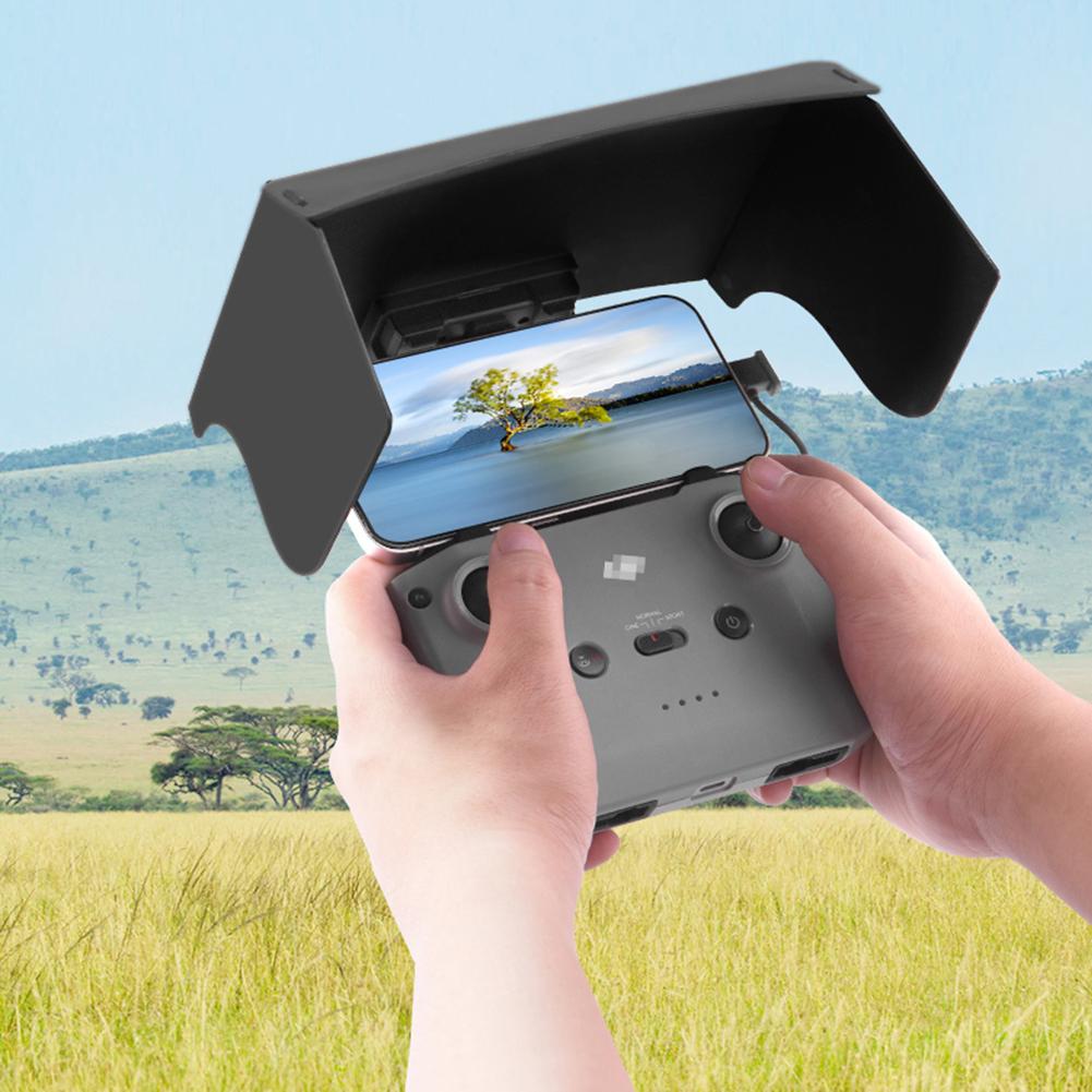 Remote Control Monitor Sunshade Anti-glare RC Sunshade Foldable Eye Protection for Mavic 3/Mini 2/Air 2/Air 2S/MINI 3 Pro RC-N1