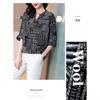 New Summer Style Three-quarter Sleeve Floral Shirt Loose Fashionable Shirt Western Style Top