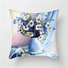 Car Living Room Sofa Cushion Cover Luxury Home Decoration Pillow Cover Colorful Flowers Sunflower Rose Print Pattern