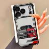 Soft Cover Case for iPhone 16 15 14 Plus 17 Air 13 12 11 Pro Max 16e COOL Car