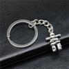 Pendant Pharaoh Chief Tribal Theme Keychain Egyptian Ethnic Charm Key Ring Myth Lover Gift For Jewelry Making DIY