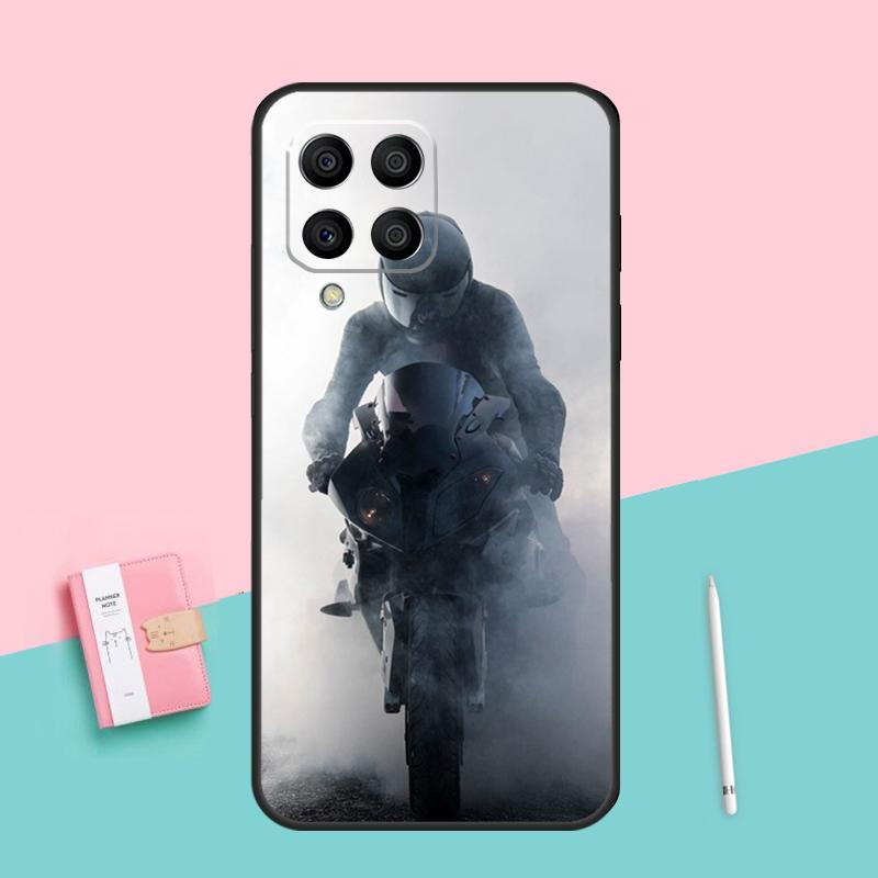 Fashion Motorcycle Man For Samsung Galaxy M32 M52 M31 M16 M11 M21 M13 M33 M35 M53 M55 M15 M14 M34 M54 M12 M06 Case