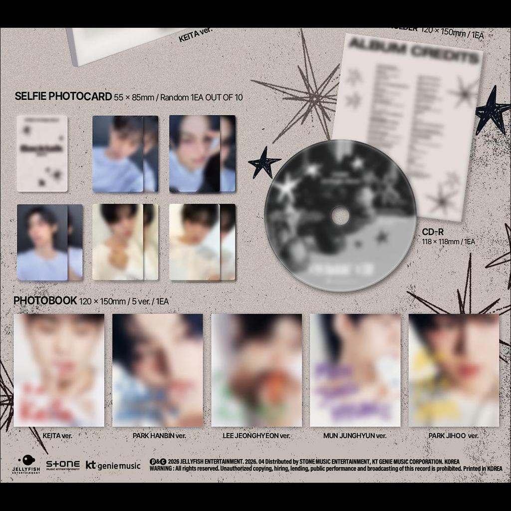 EVNNE [Backtalk] Digipack ver. / 1st Single Album + Free Gift