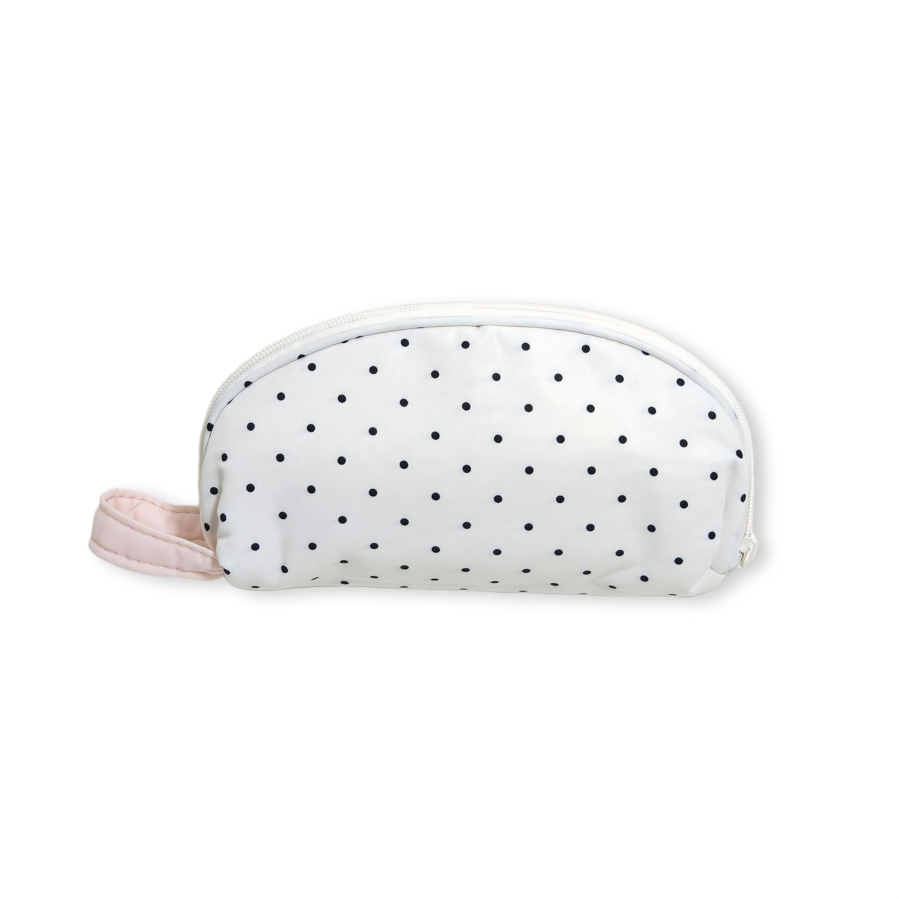 

INS Polka Dot Pencil Case Shell Shape Multi-functional Stationery Storage Bag Large-capacity Pen Bag Students Gift белый