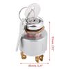 Ignition Switch Universal Engine Start Switch Ignition Control Switch Car Auto 4 Position