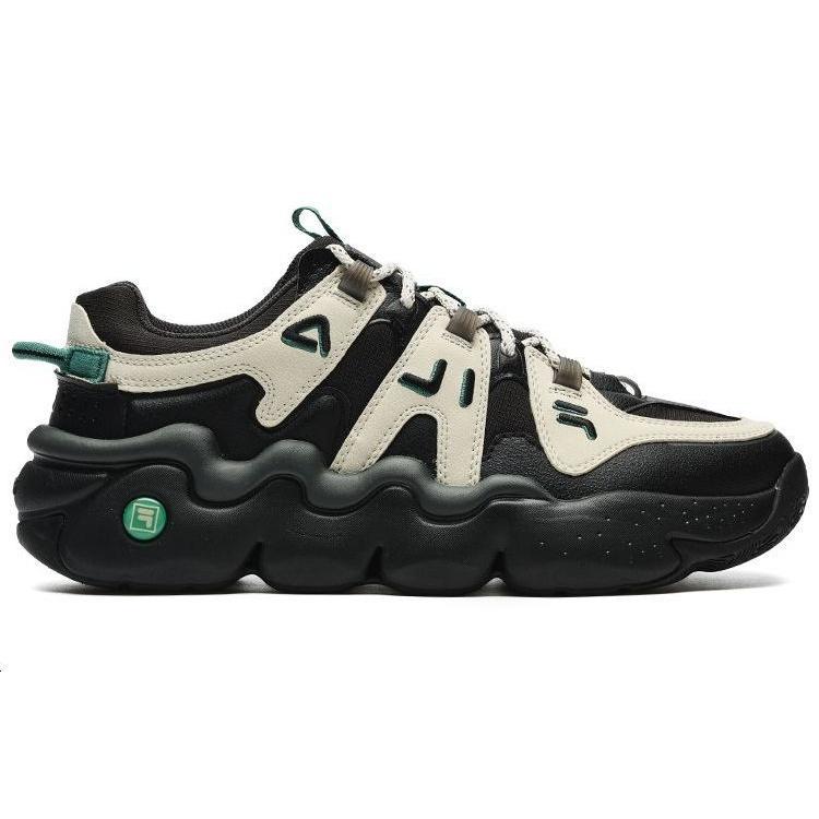 FILA Panini Basketball Shoes 'Black Oatmeal' Men's F12M242605FBO