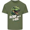 Roar Like a TRex Dinosaur Unisexs Light Cotton TShirt