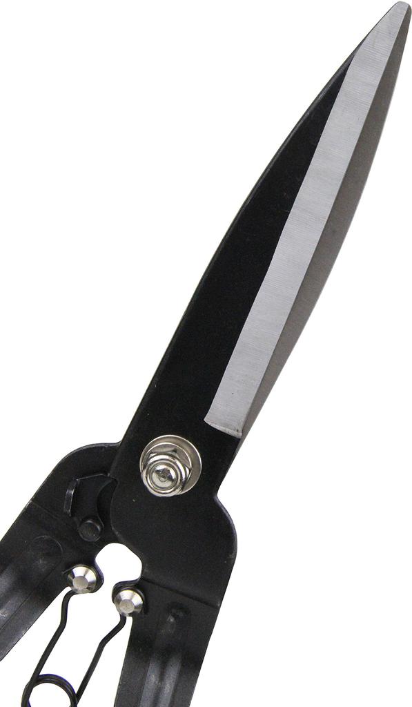 Senkichi SGSL-1 L-Shaped Wooden Handle Lawn Scissors with Spring