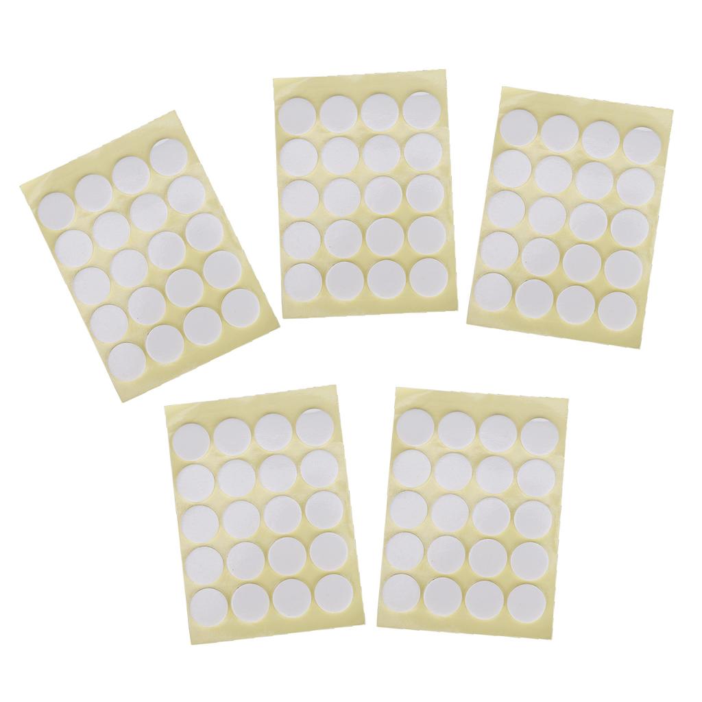 200Pcs Candle Wick Stickers Heat Resistant Double Sided Tape Sticker for Candle Making