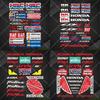 Vinyl Honda CBR Fireblade HRC Racing RR-R SP Sticker Logo Motorcycle Hemet Decal Waterproof