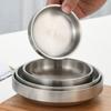 Multipurpose Stainless Steel Plate Small Dishware For Condiments Snacks And Korean Side Dishes For Home Commercial Use
