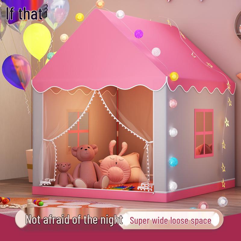 Kids' Indoor Castle Tent - Princess Dream House for Boys & Girls