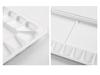 Multifunctional Watercolor Palette: 33/18 Grid Foldable Mixing Box with Flip-Top for Gouache Paints