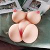 Male Torso Sex Doll Nipples Insertable 4 Channel Real Vagina Female Body Soft Big Tits Masturbation Pocket Pussy Adult Products
