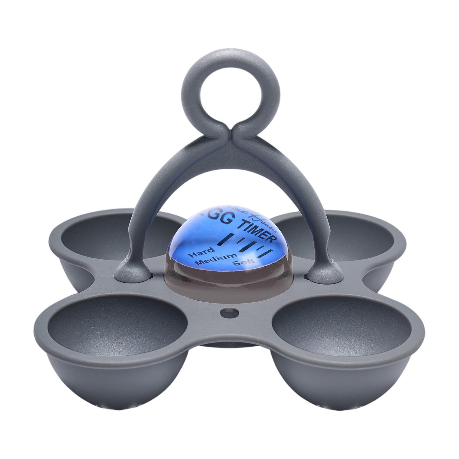 

Таймер для яиц Яйцеварка Меняющий цвет Яйцо на пару Вареное яйцо Пищевой термостойкий One Size