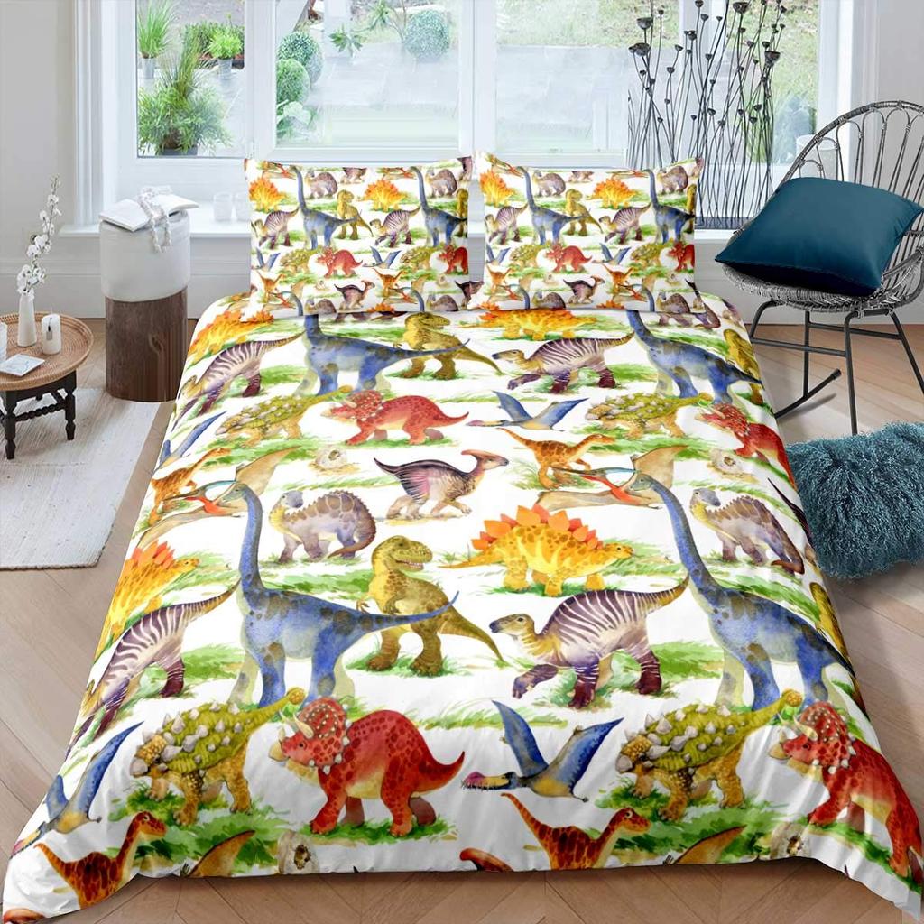 3D Bed set Beautiful Beach Bedding Bed Sets Modern Quilt Cover+pillowcases Winter California King Bedding Sets Jogo De Cama Bed
