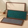 Wooden Jewelry Displays Tray Rings Jewellery Showcase Pallet Large Capacity Ring Organizer Tray Household Trinket Storage Salver