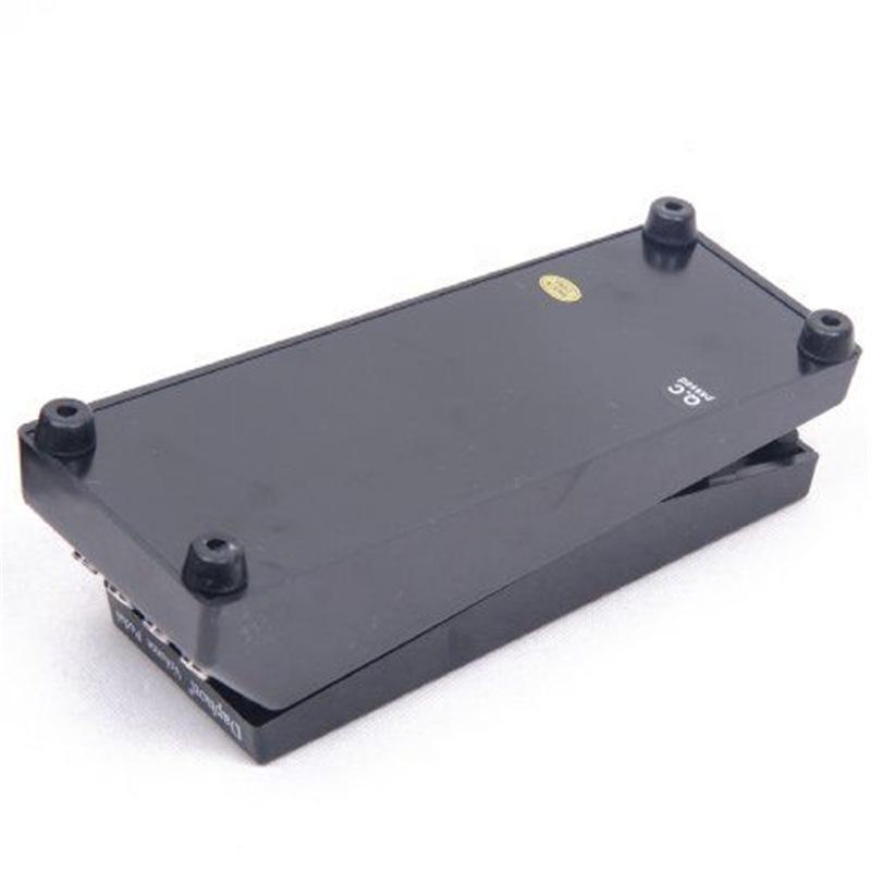 Universal Stereo Volume Control Pedal for Musical Instruments - Dual Input/Output for DJ & Guitar.