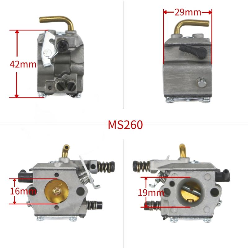 Voor Walbro Zama Sthil 024 026 024AV 024S MS240 MS260 WT-403B WT-403A 1121 120 0610 Chaaws Carburateur Carb