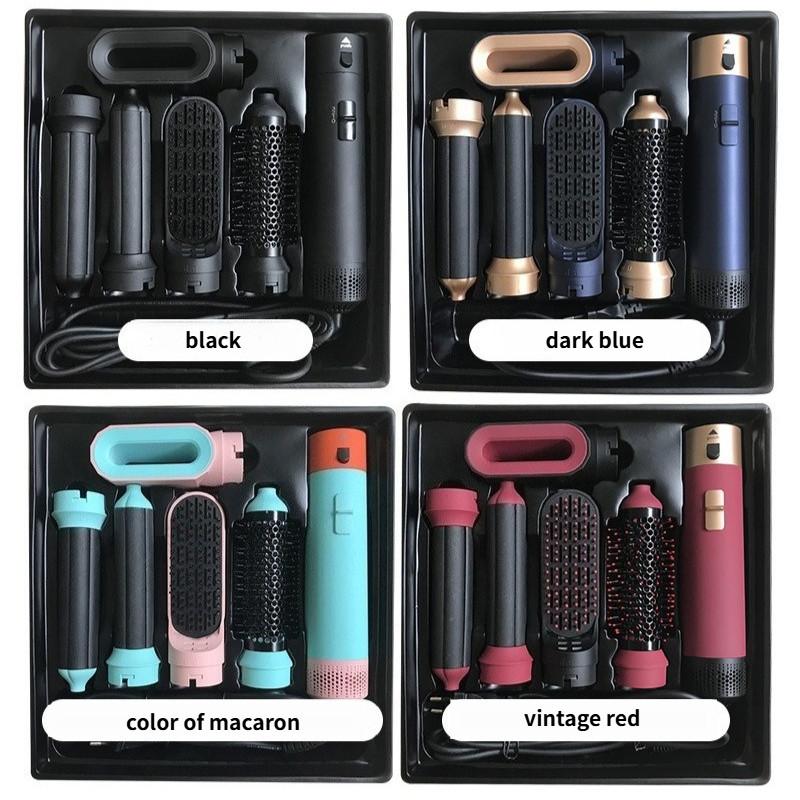 Multi Functional Hot Air Comb Curly And Straight Hair Dual-Use Hair Dryer Comb Professional Hair Styling Tools