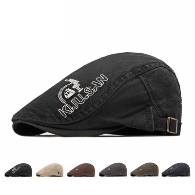 Gazeciarz czapki męskie brytyjski Vintage Beret dorywczo bawełniana czapka do przodu kapelusz malarza Gatsby bluszcz kapelusz kaszkiety Gorro Hombre Boina