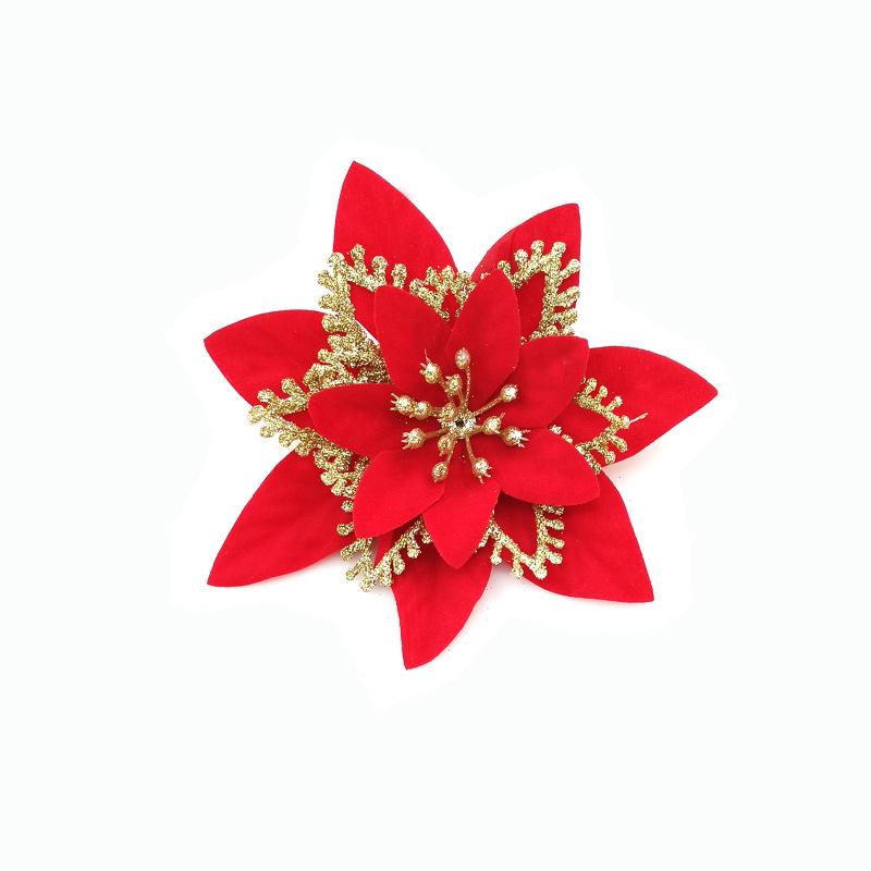 Multicolor Christmas Flower Tree Ornaments - DIY Holiday Decoration Gifts