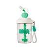 Leak-proof Stirring Cup With Straw Drinking Cup Cute 580ML Water Bottles  Fruit Juice